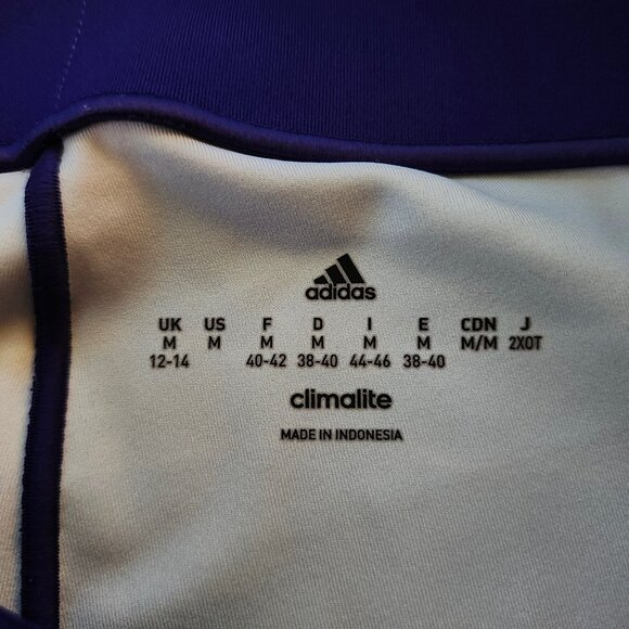 Adidas Multi Tropical Crops Capris Leggings Tights Size M Medium - Picture 5 of 6